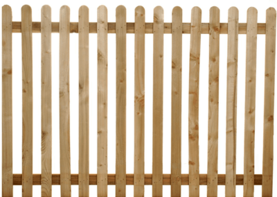 Timber Paling (Picket) Fencing