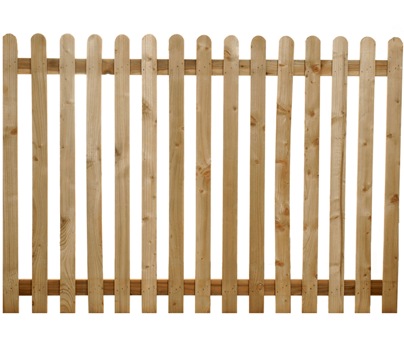 Timber Paling (Picket) Fencing